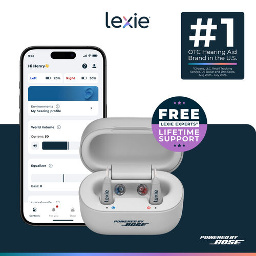 Lexie B2 Hearing Aids, Powered by Bose