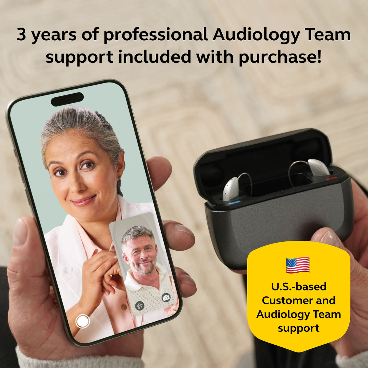 Jabra Enhance Select 300 Premium Package, Warm Gray image number 7